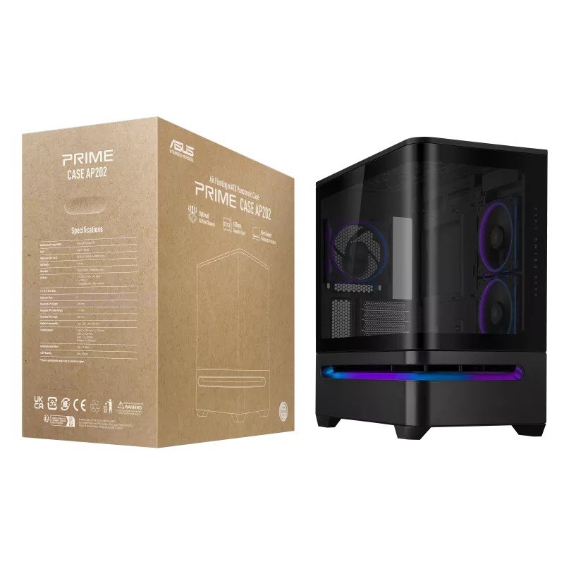 Skříň ASUS Prime AP202 TG ARGB Black