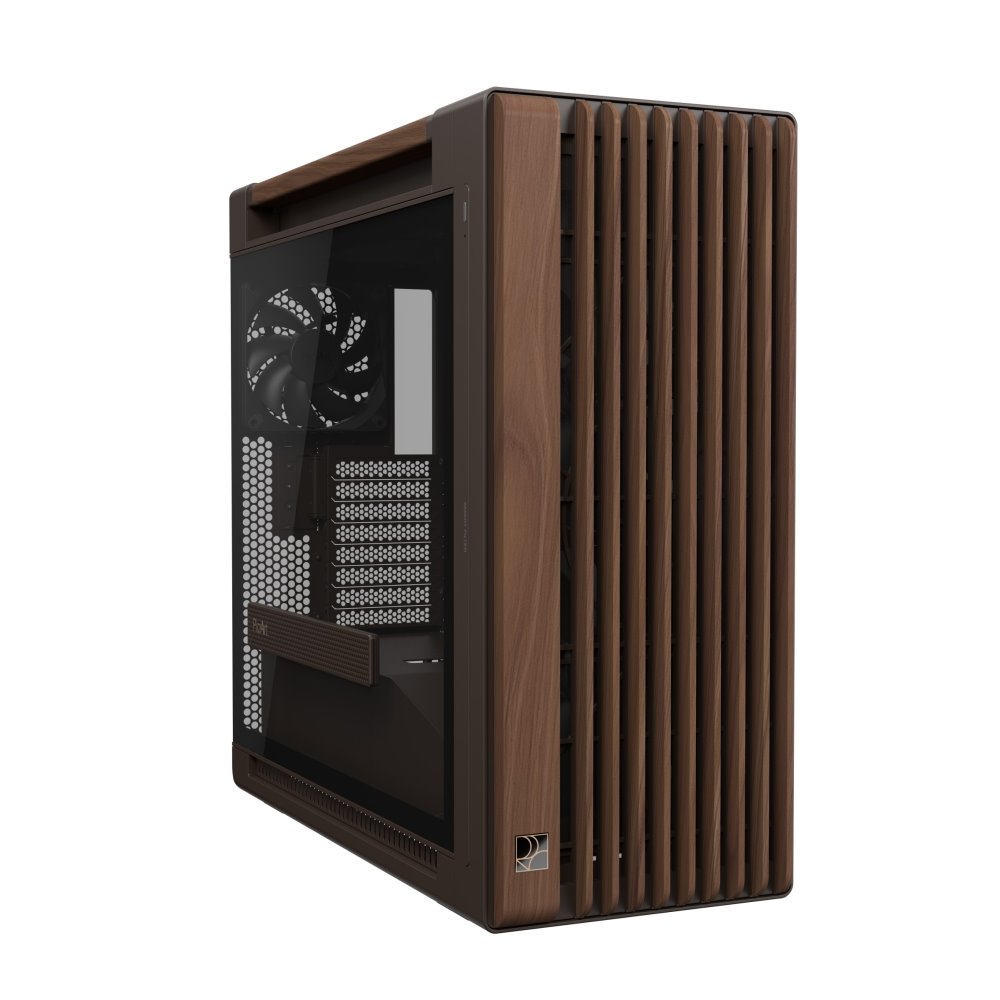 Skříň ASUS ProArt PA602 Walnut Wood TG PWM Retro Brown