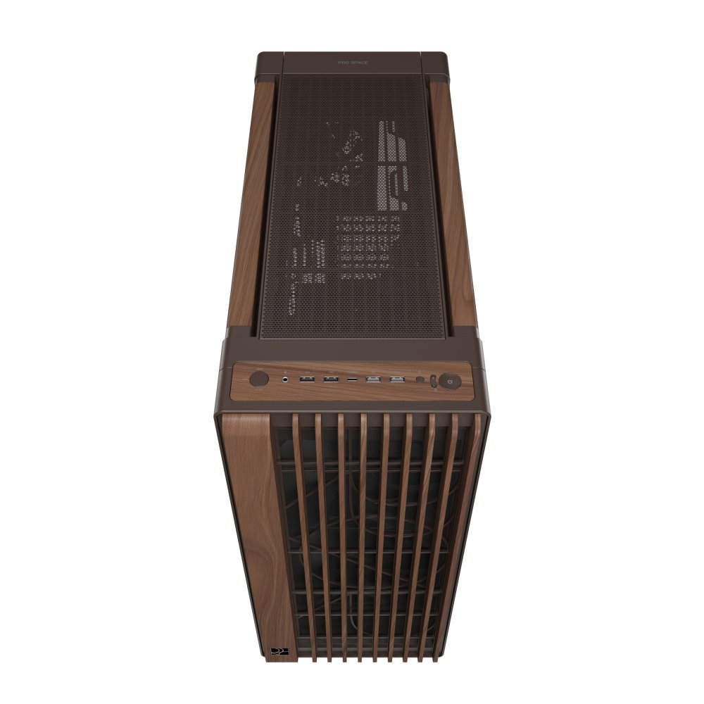 Skříň ASUS ProArt PA602 Walnut Wood TG PWM Retro Brown