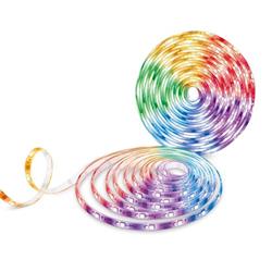 Smart Light Strip, Multicolor SPEC: 2.4 GHz Wi-Fi, 802.11b/g/n, two 16.4 ft/5m RGBW+IC LED light strips, 2000lm, 2500K~6