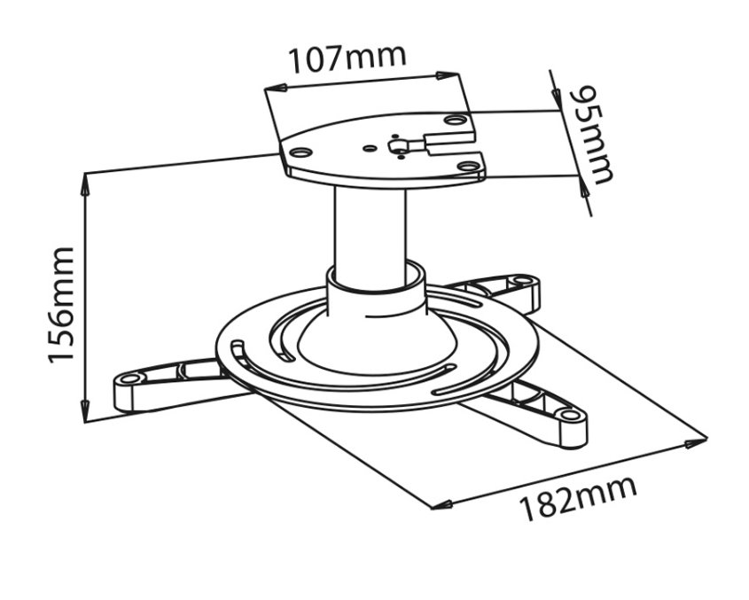 STELL drziak pre projektor