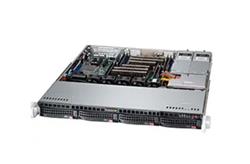 SUPERMICRO 1U chassis 4x 3,5" HS SAS/SATA, 2x600W (Platinum)