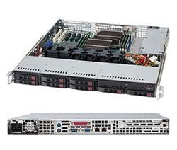 SUPERMICRO 1U chassis 8x 2,5" (2xNVMe) HS SAS/SATA (2x HD), 600W (80PLUS Platinum)