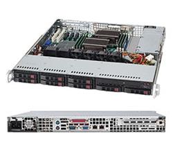 SUPERMICRO 1U chassis 8x 2,5" HS SAS/SATA, 600W (80PLUS Platinum)