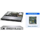 SUPERMICRO 1U server 1x LGA1151 (8/9g), iC236, 4x DDR4 ECC, 4x 3.5" HS SATA3, 350W, IPMI