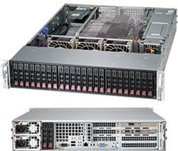 SUPERMICRO 2U chassis 24x 2,5" HS SAS/SATA (12Gb/s SAS3 Expander - 1x SFF 8643), 2x920W (80PLUS platinum), WIO