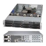 SUPERMICRO 2U chassis 8x 3,5" HS SAS/SATA, 2x800W (80PLUS Titanium), WIO