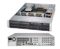 SUPERMICRO 2U chassis 8x 3,5" HS SAS/SATA, 600W (80PLUS Platinum), WIO