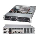 SUPERMICRO 2U chassis 8xSAS3 12Gbps+4x(NVMe nebo SAS3), 2x1200W (80+Titanium) pro X11 a H11