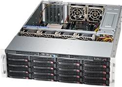 SUPERMICRO 3U chassis 16x 3,5" HS SAS/SATA (4x SFF 8087), 2x920W (80PLUS Platinum)