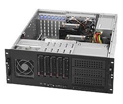 SUPERMICRO 4U 5x 3,5" HS SAS/SATA, 3x 5,25", 668W (80PLUS Platinum)