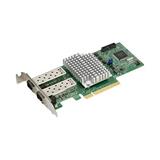SUPERMICRO Broadcom BCM57414 dual-port 25Gbps controller, 2xSFP28, PCIe x8