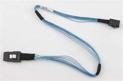 SUPERMICRO Internal Mini-SAS HD (8643) to Mini-SAS (SFF-8087) 50cm w/ SB, 30AWG