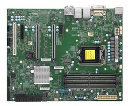 SUPERMICRO MB 1xLGA1151 (Xeon E-2xx,core), C246,4xDDR4,8xSATA3,2xM.2,4xPCIe 3.0 (x16,x8,x4,x1),HDMI,DP,DVI,Audio,2x LAN