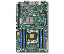 SUPERMICRO MB 1xLGA2011-3, iC612 8x DDR4 ECC,10xSATA3,(PCI-E 3.0/1,1(x8,x32),2x LAN,IPMI