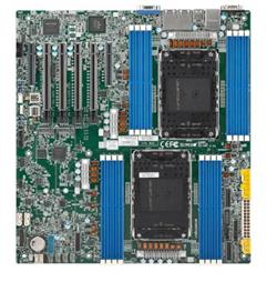 SUPERMICRO MB 2x LGA-4710 16xDDR5 ECCreg 10xSATA 3xMCIO 2x8/4x16 PCIe 2xM.2 COM TPM 2x LAM 1Gb-T IPMI