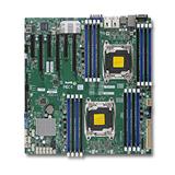 SUPERMICRO MB 2xLGA2011-3, iC612 16x DDR4 ECC R,10xSATA3,(PCI-E 3.0/3,3(x16,x8),2x 10GbE LAN,IPMI