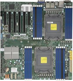 SUPERMICRO MB 2xLGA4189, iC621A, 18x DDR4 ECC, 4xNVMe, 14xSATA3, M.2, 6x PCIe4.0, 2x 10Gb LAN,IPMI