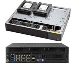 SUPERMICRO Micro 1U mini ITX chassis 2x 2,5" int. HDD, bez zdroje