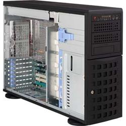 SUPERMICRO Tower/4U 8x 3,5/2.5" HS SAS/SATA, 2x 5,25", 1x 5,25" pro 3,5", 2x1200W