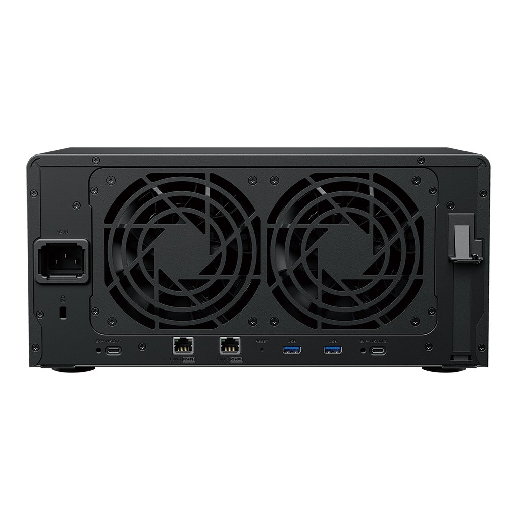 Synology DiskStation DS1825+, 8-bay NAS, CPU QC AMD Ryzen V1500B 64bit, RAM 8GB, USB-C, LAN 2x 2.5Gb