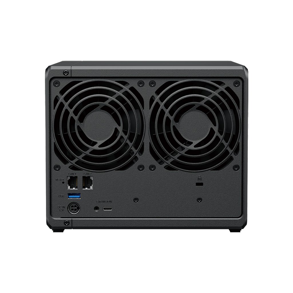 Synology DiskStation DS925+, 4-bay NAS, CPU DC AMD Ryzen V1500B 64bit, RAM 4GB, 2x USB 3.2, 1x USB-C, 2x 2.5G LAN