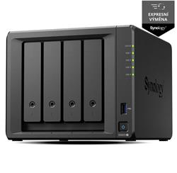 Synology DiskStation DS925+, 4-bay NAS, CPU DC AMD Ryzen V1500B 64bit, RAM 4GB, 2x USB 3.2, 1x USB-C, 2x 2.5G LAN