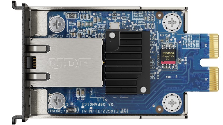 Synology E10G22-T1-Mini Vysokorychlostní přídavná karta s jedním portem 10GBASE-T/NBASE-T pro servery Synology NAS