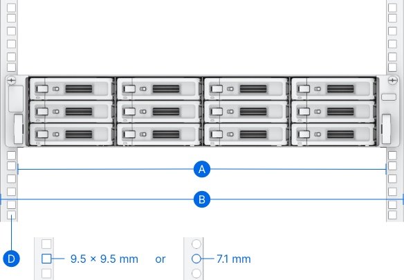 Synology Rail Kit Sliding RKS-02 (posuvné ližiny) pro Rackové modely NAS