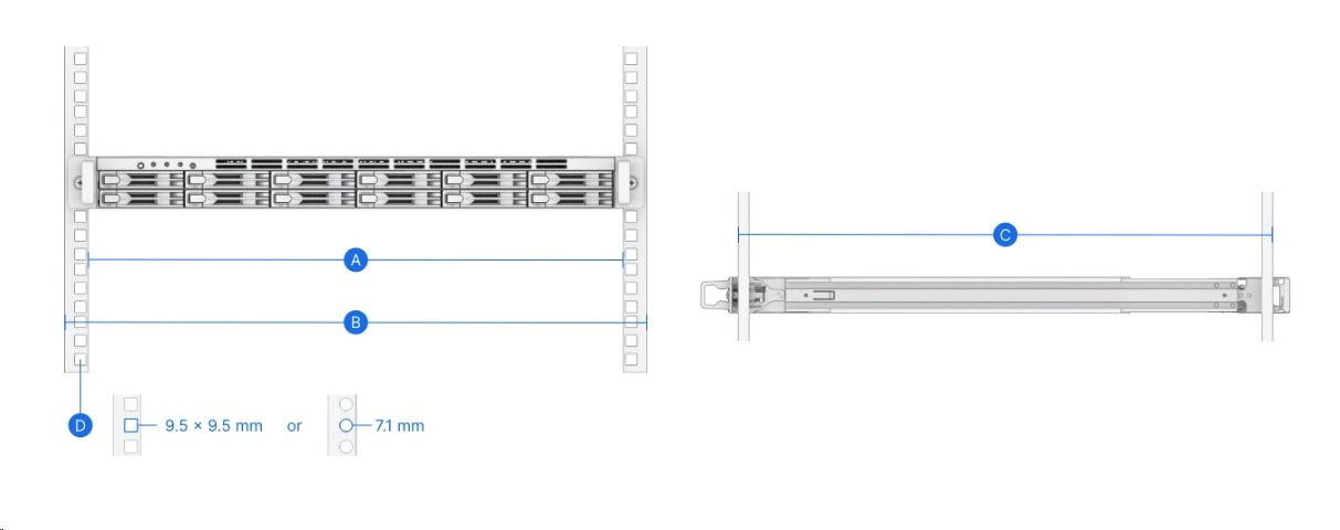 Synology Rail Kit Sliding RKS-04 (posuvné ližiny) pro Rackové modely NAS