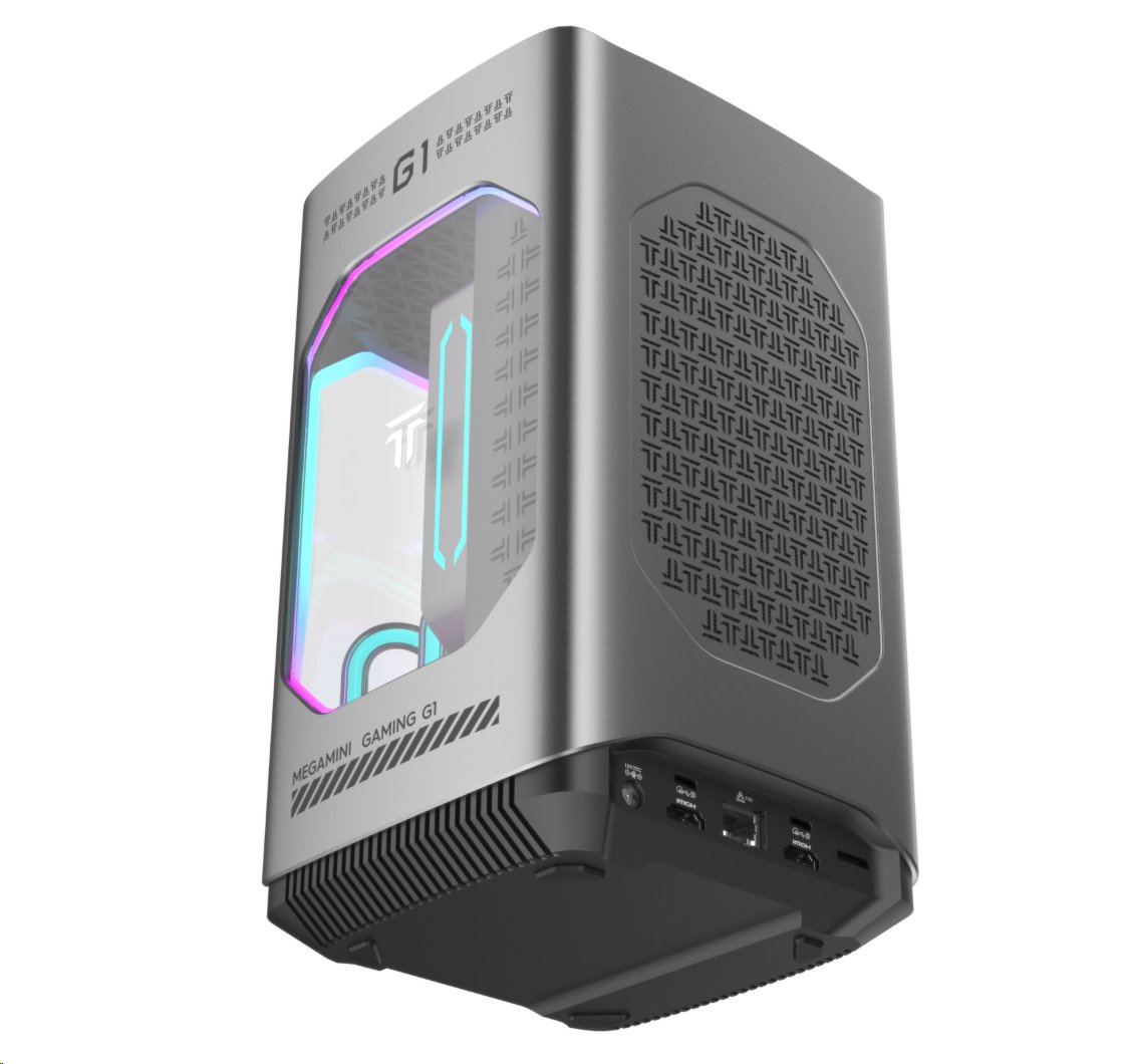TECNO PC MEGAMINI G1 Intel i7-13620H,32GB DDR5,1TB SSD,RTX4060 8GB,Water Cooling,WiFi6,BT5.2,RJ45 2.5G,2xUSB 3.2,2xUSB