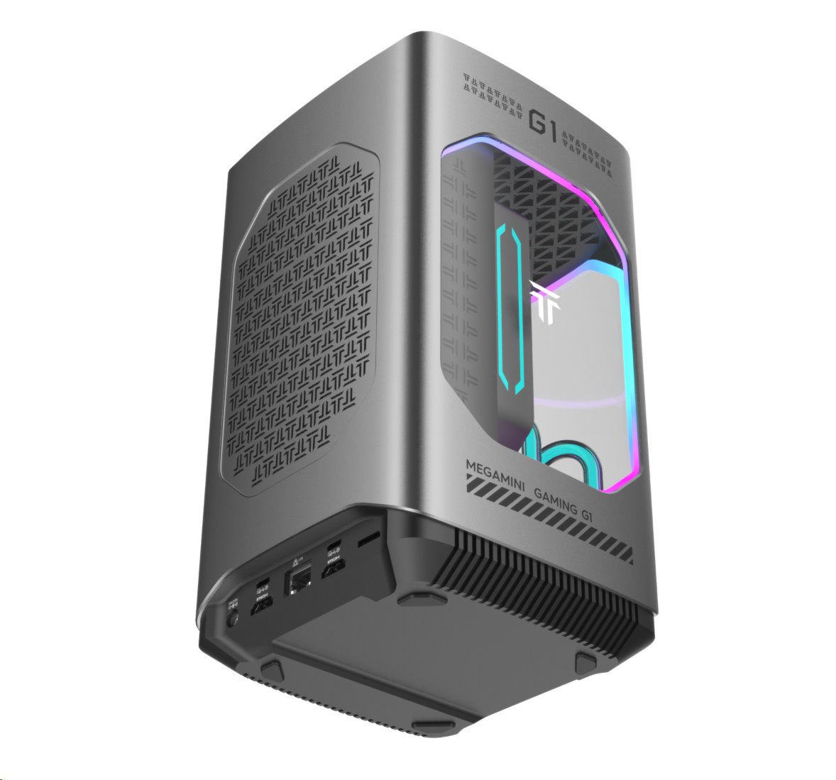 TECNO PC MEGAMINI G1 Intel i9-13900H,32GB DDR5,1TB SSD,RTX4060 8GB,Water Cooling,WiFi6,BT5.2,RJ45 2.5G,2xUSB 3.2,2xUSB
