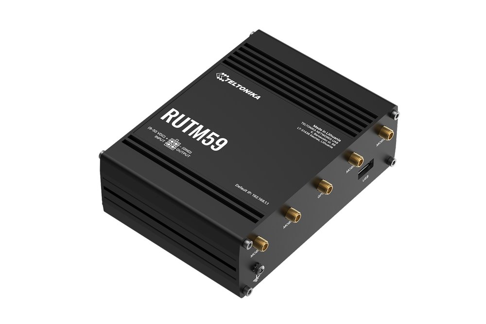 Teltonika RUTM59 Průmyslový 5G Router, GPS