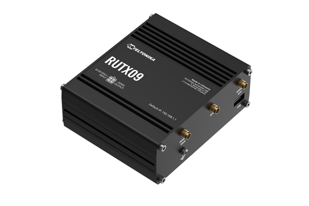 Teltonika RUTX09 Průmyslový 4G LTE Router, GPS