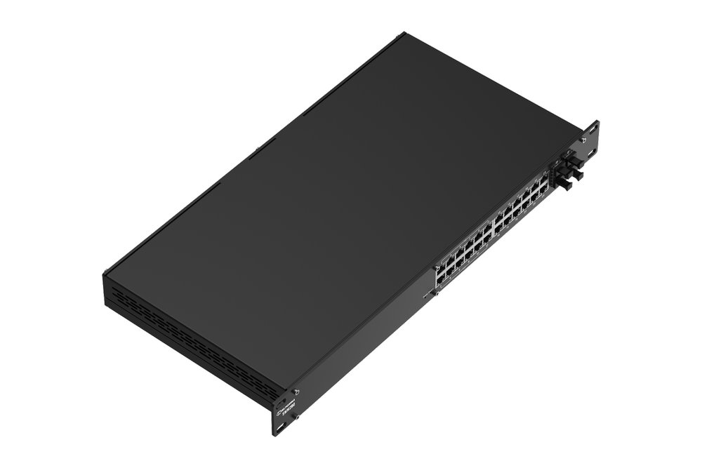 Teltonika SWM280 Průmyslový PoE Switch s managementem 24G 4SFP 300W