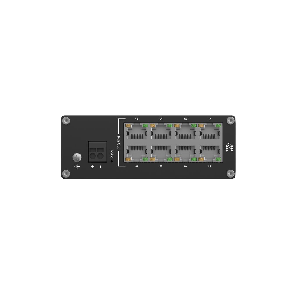 Teltonika TSW040 Průmyslový PoE Switch bez managementu 8G 240W