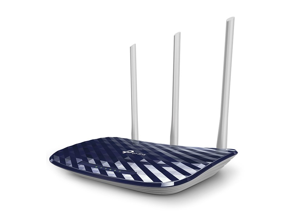 TP-link Archer C20 Dual-Band Wi-Fi Router AC750, 3 ext., 5x100M