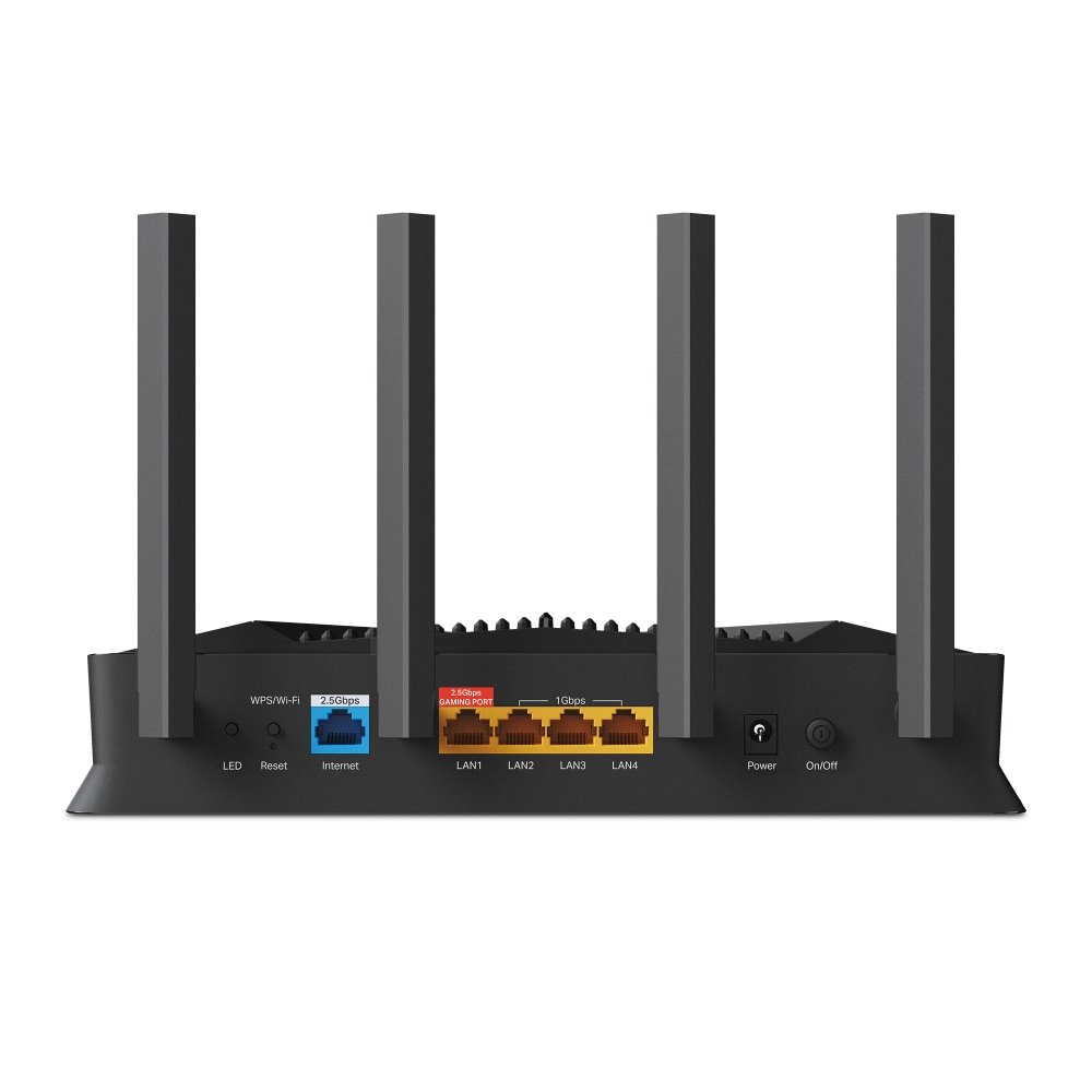 TP-link Archer GE230 Dual-Band Wi-Fi 7 Router BE3600, 4 ext., 2x2.5G, 3x1G, 1×USB-A 3.0