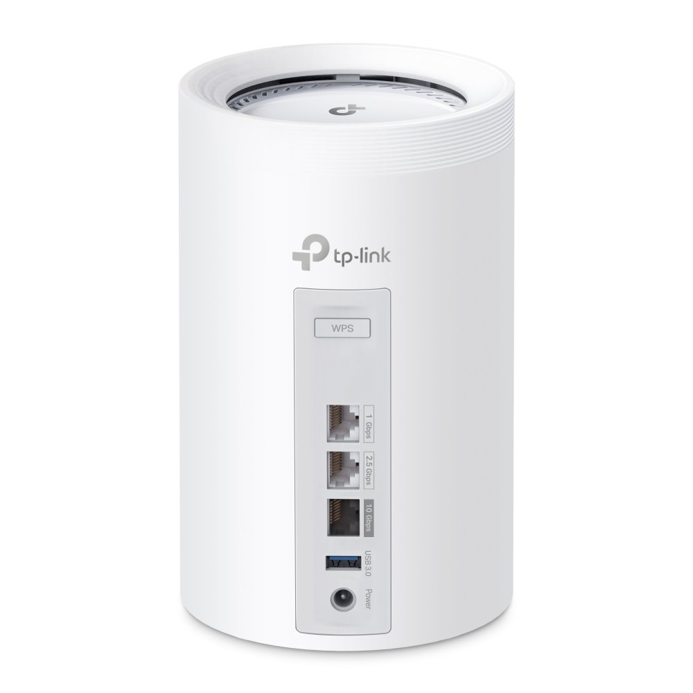 TP-link Deco BE68 Tri-Band Wi-Fi 7 Mesh System BE14000, 8 int., 1x10G, 1x2.5G, 1x1G, 1×USB-A 3.0, 3ks