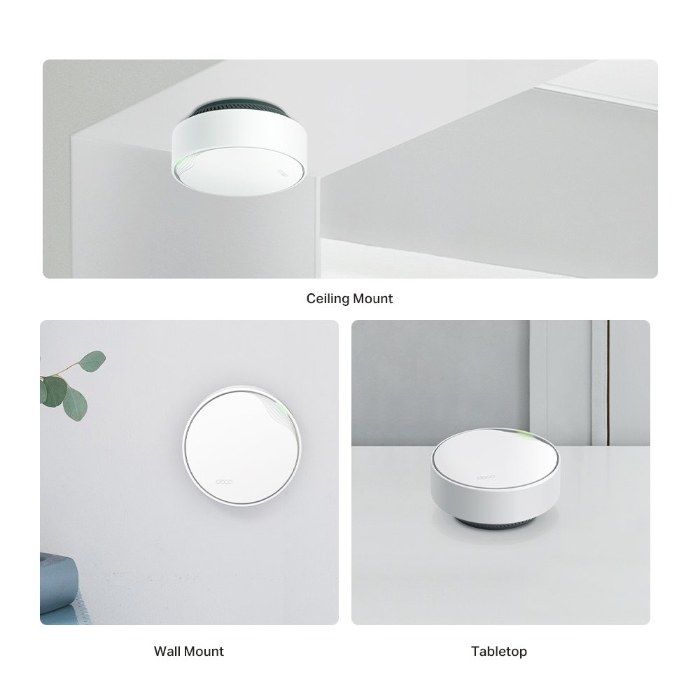 TP-link Deco X50-PoE Dual-Band Wi-Fi 6 Mesh System AX3000, 4 int., 1x2.5G, 1x1G, 3ks