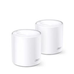 TP-link Deco X60 Dual-Band Wi-Fi 6 Mesh System AX5400, 4 int., 2x1G, 2ks