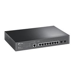 TP-LINK "JetStream™ 8-Port Gigabit L2+ Managed Switch with 2 SFP SlotsPORT: 8× Gigabit RJ45 Ports, 2× Gigabit SFP Slots