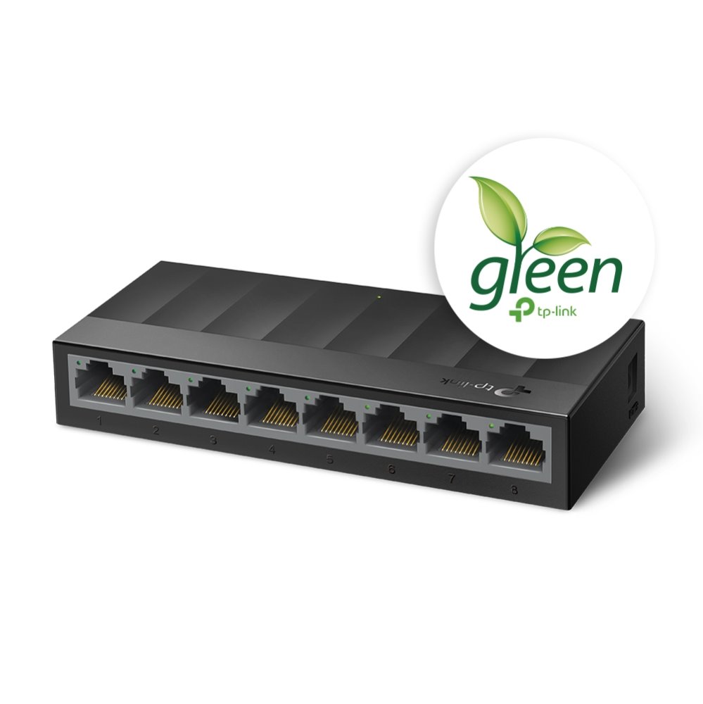 TP-link LS1008G Switch 8G, plastový, Desktop