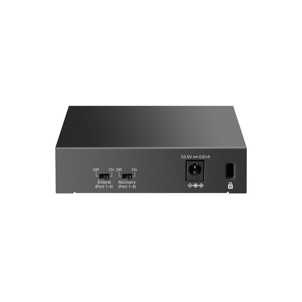 TP-link LS105LP Switch 5G, 4x PoE+ (40W), kovový, Desktop