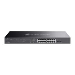 TP-link SG2218P Switch Omada 16G, 2SFP, 16x PoE+ (150W), L2 Managed, Rack