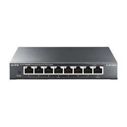 TP-LINK switch 8-Port Gigabit Managed Reverse PoE, 7× Gigabit Passive PoE In Ports, 1× Gigabit Passive PoE