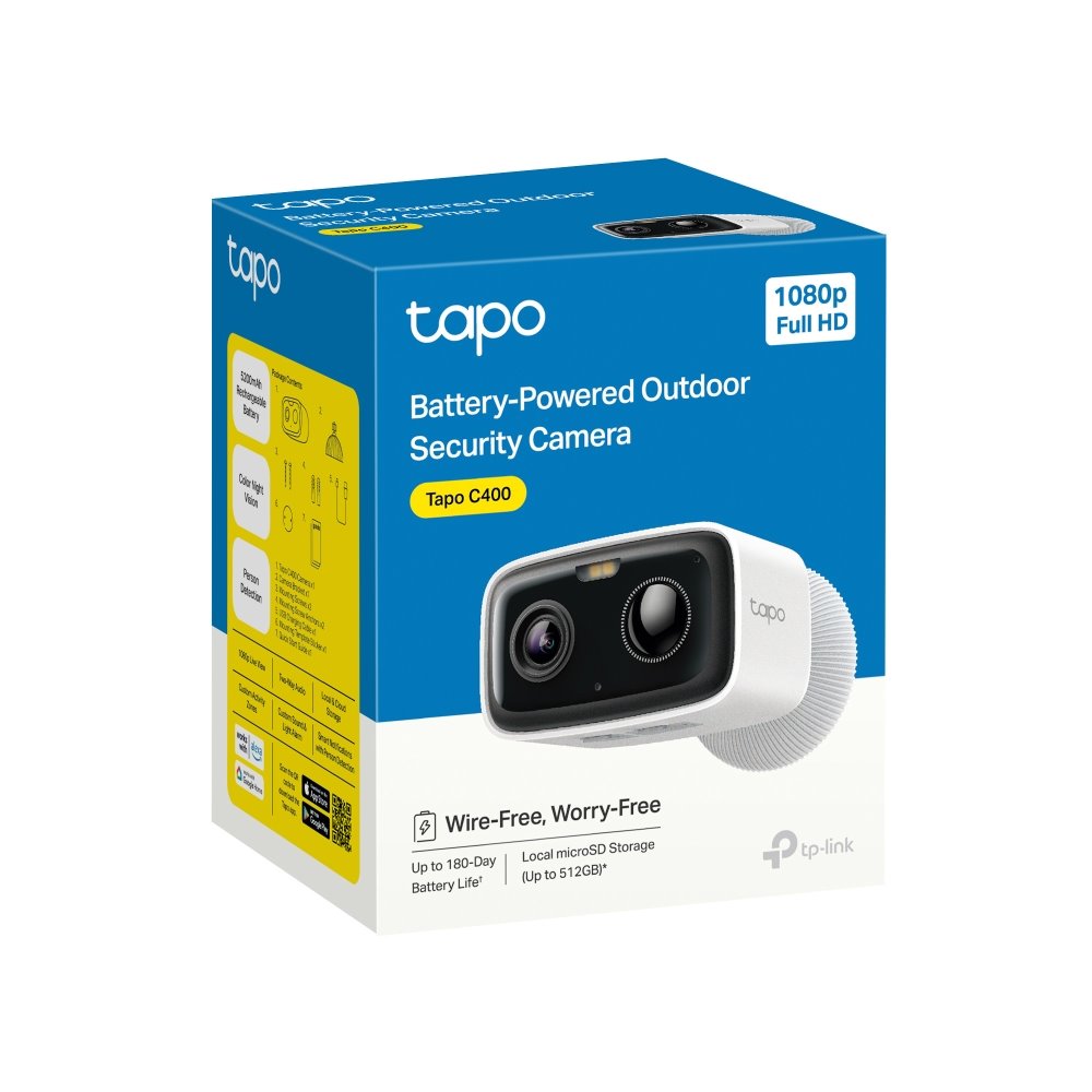 TP-link Tapo C400 Chytrá bezdrátová bezpečnostní kamera, 2Mpx