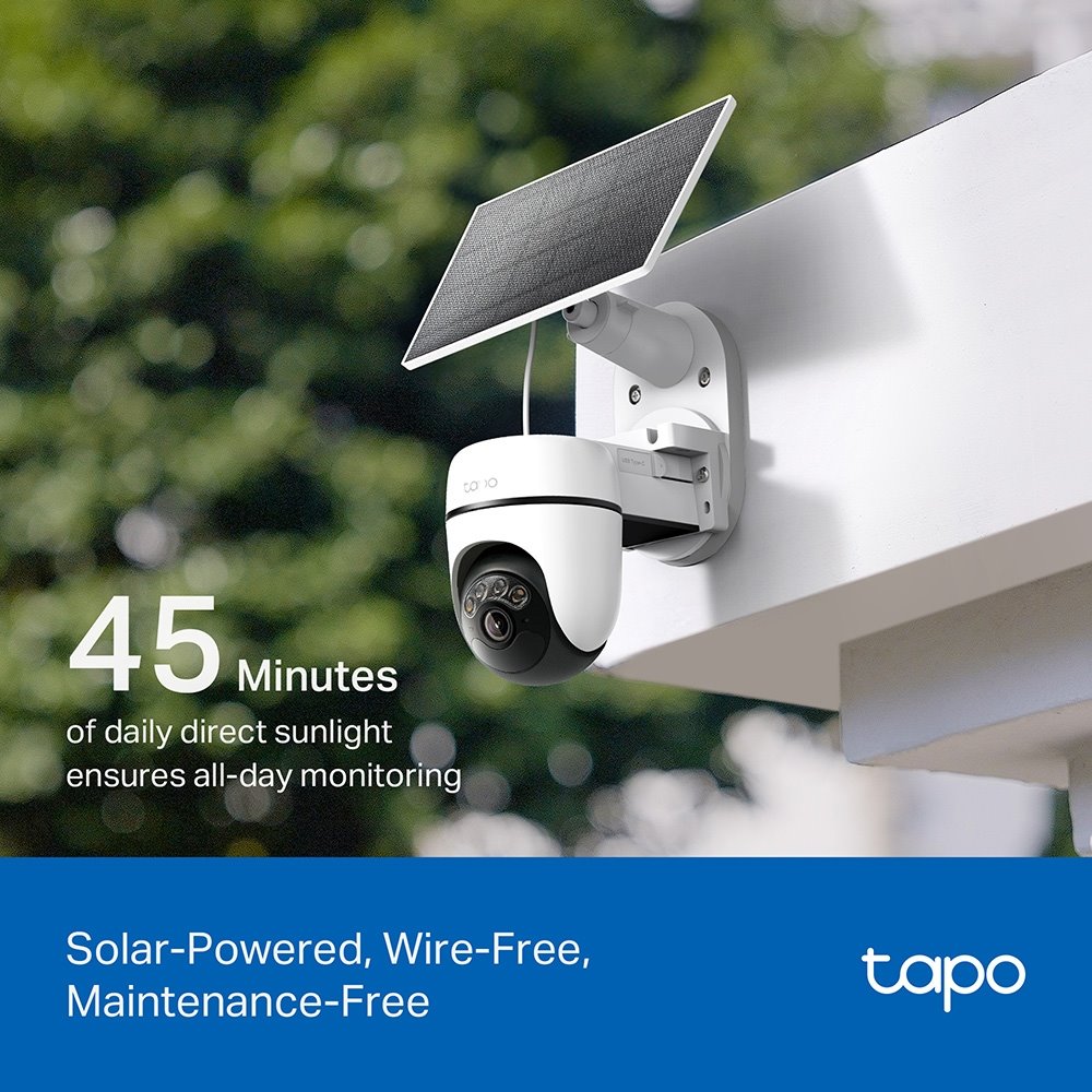 TP-link Tapo C610 KIT Chytrá bezdrátová bezpečnostní kamera + solární panel, 3Mpx