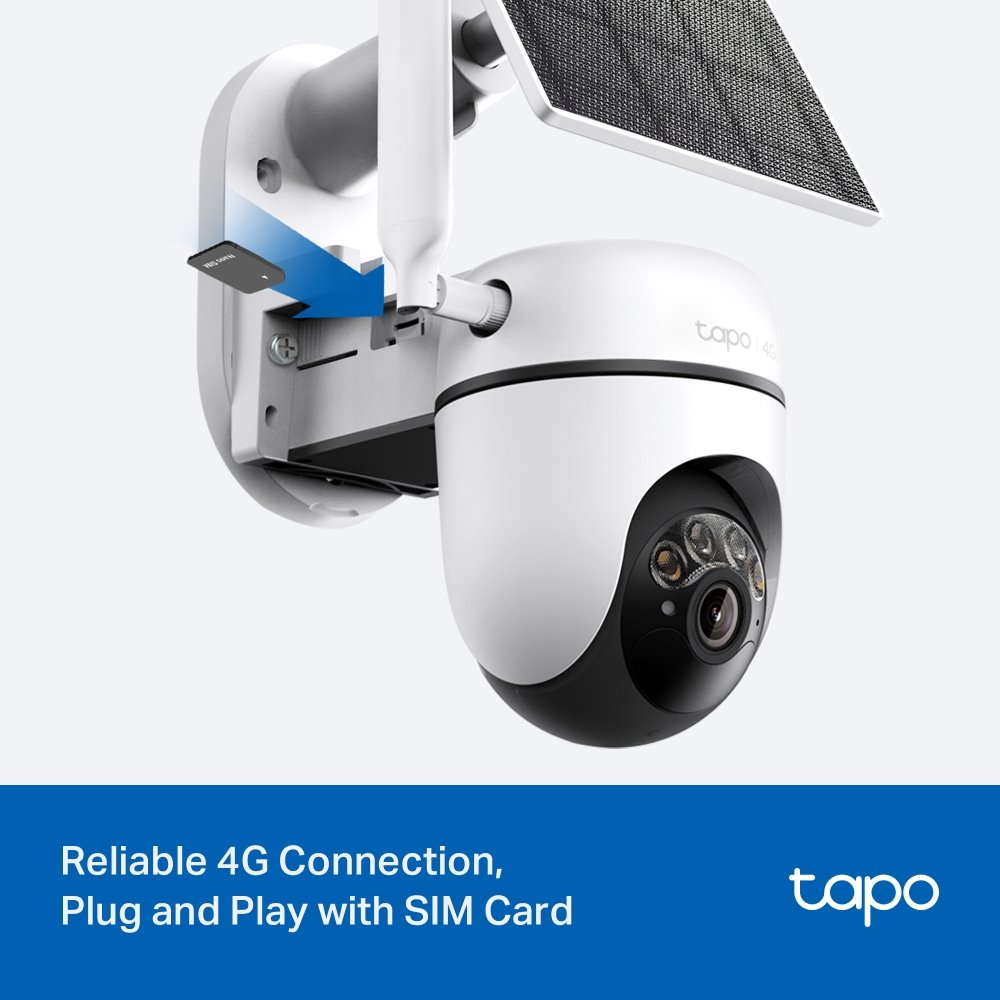 TP-link Tapo C615G KIT Chytrá bezdrátová bezpečnostní kamera + solární panel, 3Mpx