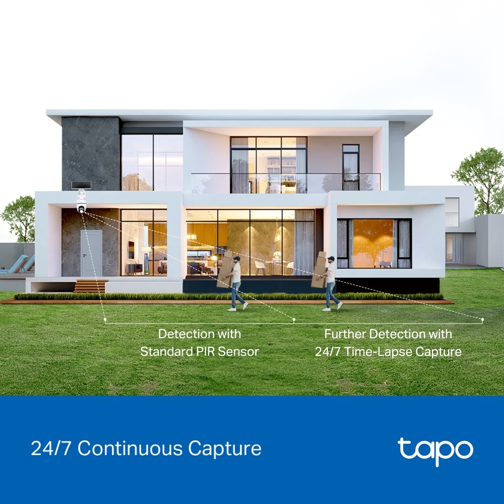 TP-link Tapo C630 KIT Chytrá bezdrátová bezpečnostní kamera + solární panel, 5Mpx